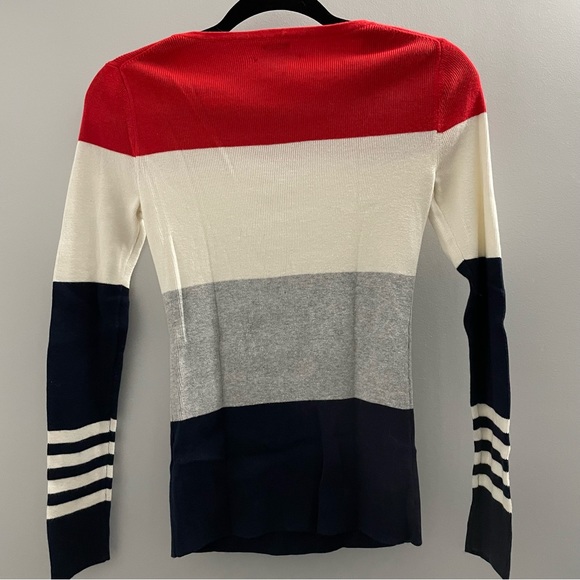 TOMMY HILFIGER COLOURBLOCK sweater size XS - Picture 6 of 7